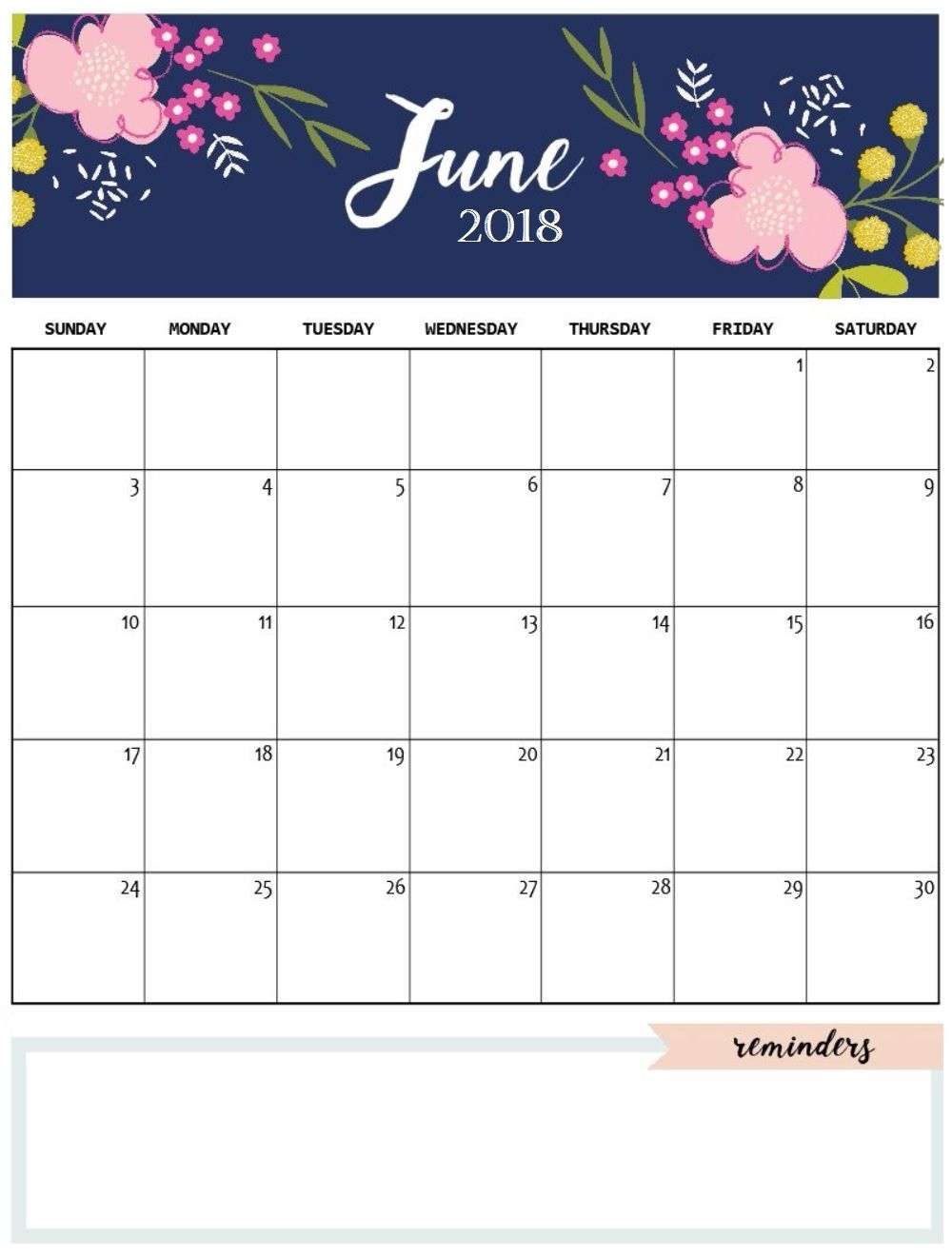 Cute And Crafty Monthly 2018 Calendar (With Images) | 2018