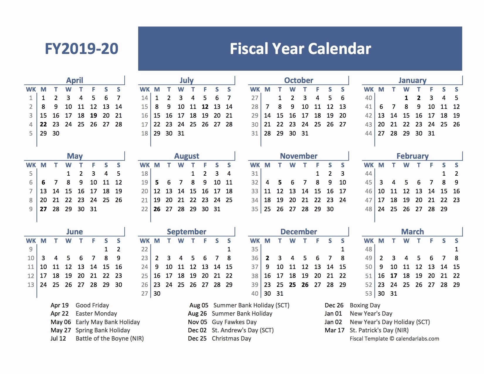 Elegant 60 Design School Year Printable Calendar 2019-2019