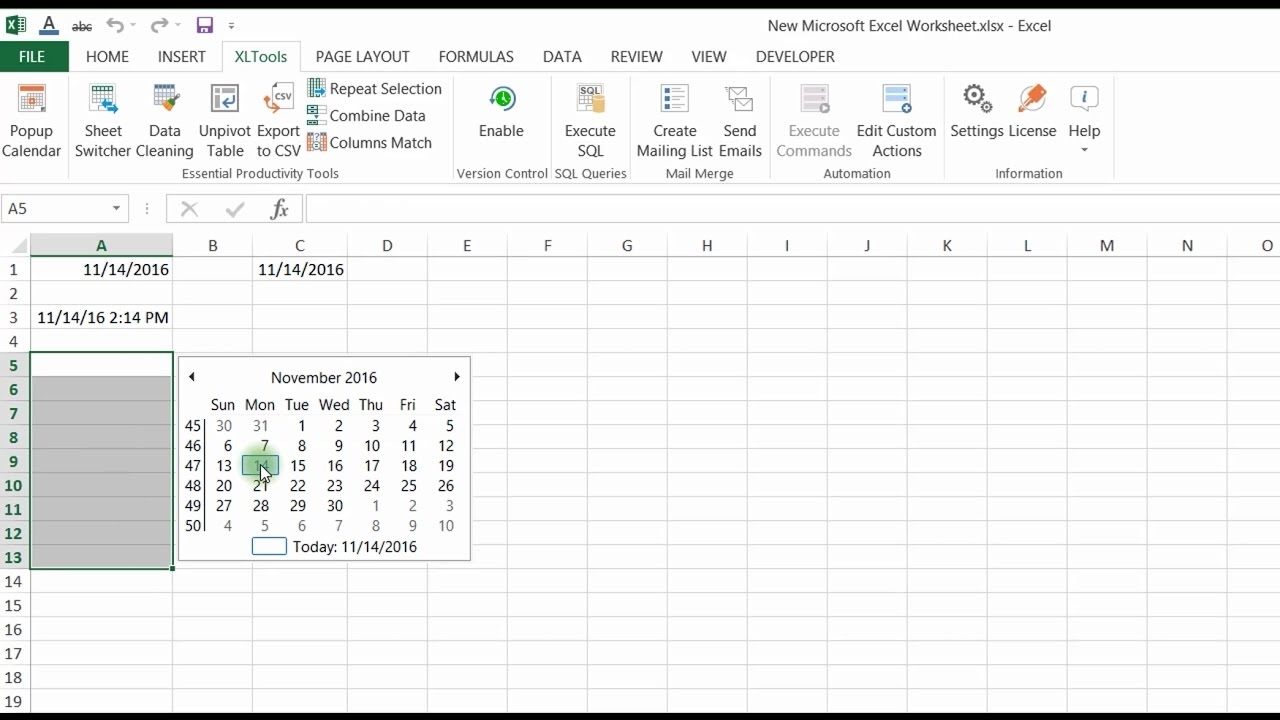 Excel 2020 Calendar Drop Down Calendar Template 2023