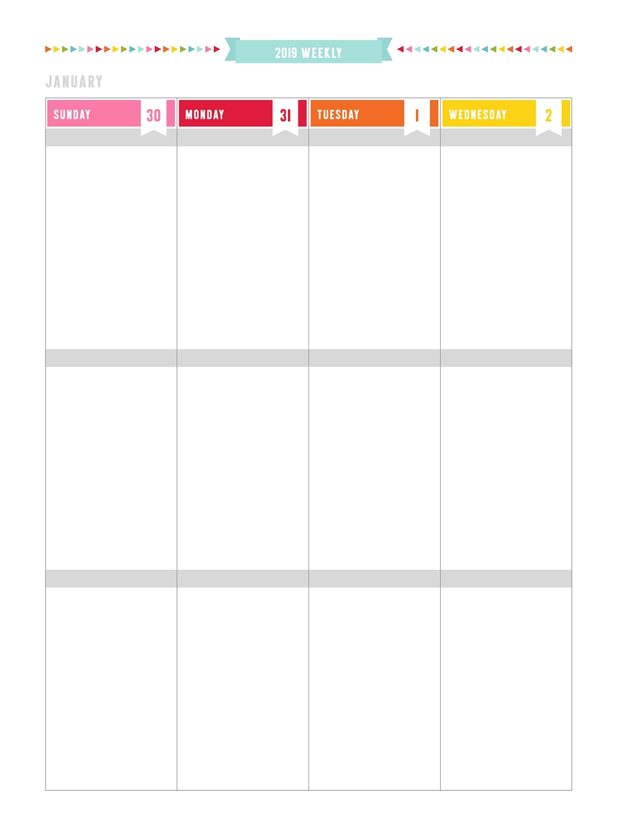 Printable Calendar Bi Monthly Calendar Template 2024 2025