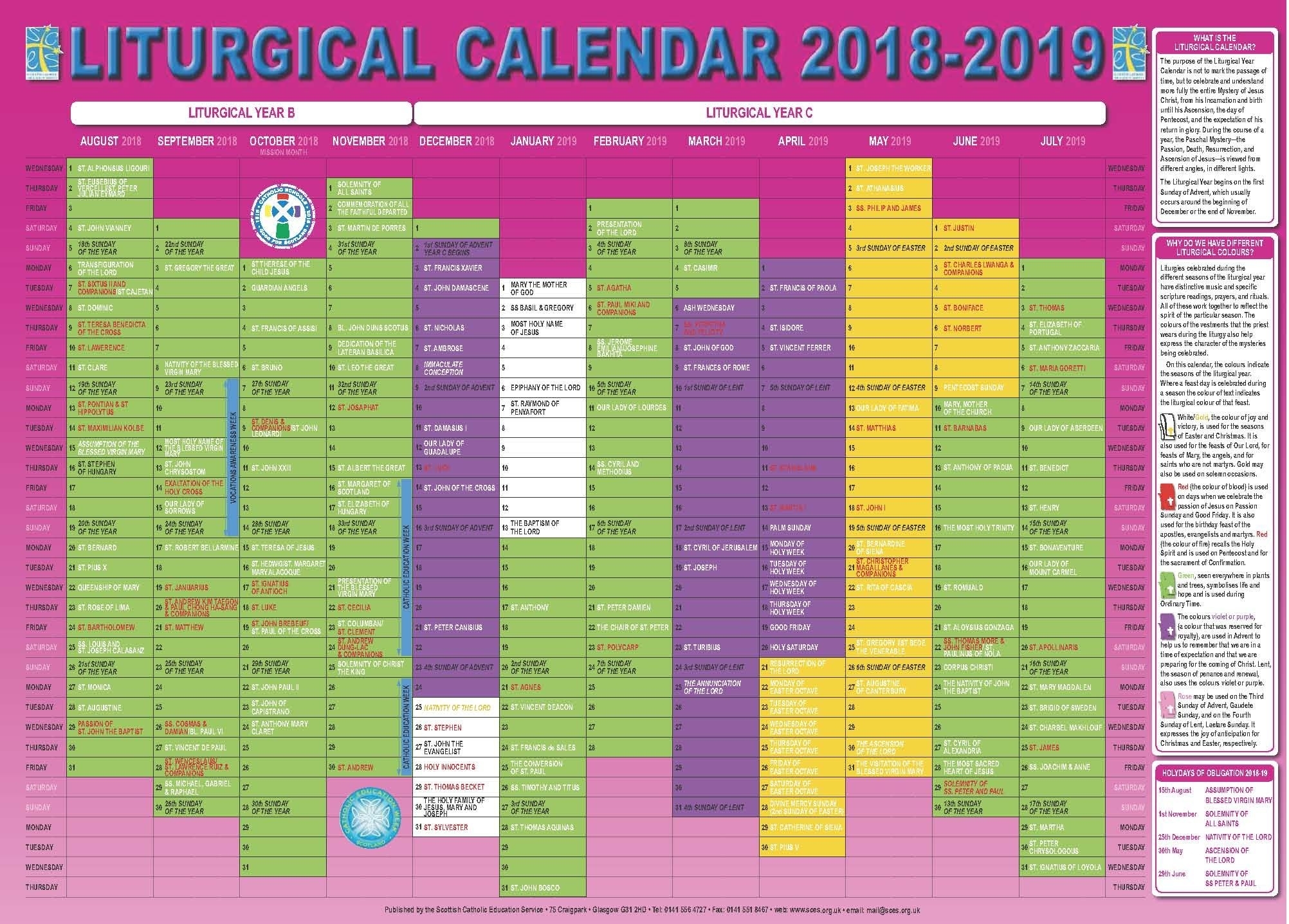 Protestant Liturgical Calendar 2021 Calendar Template 2022