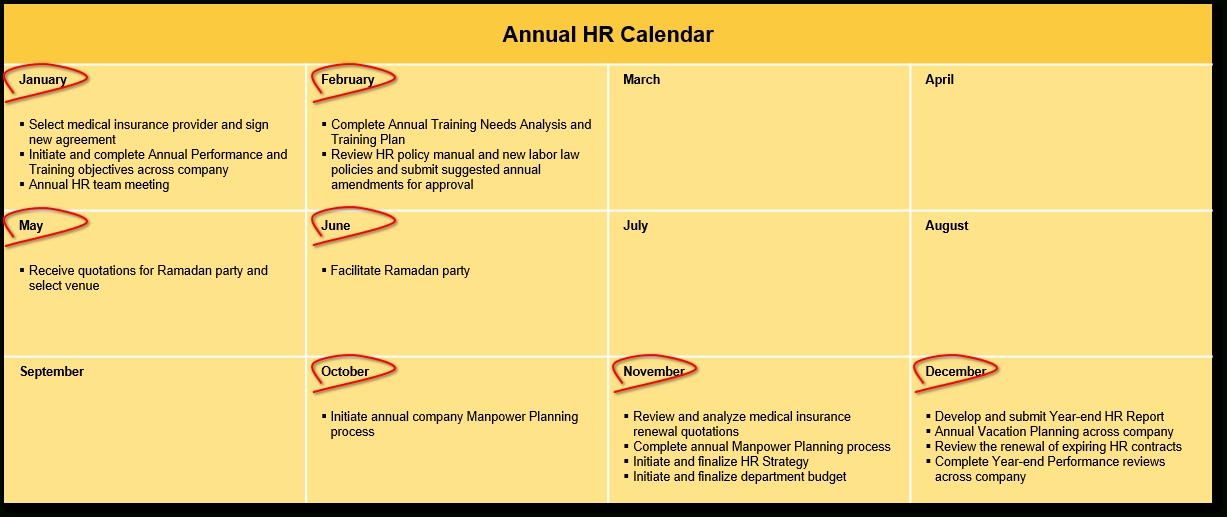 The companies annual. HR календарь. S Selector for Medical.
