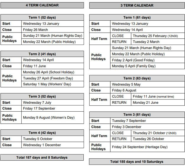 20+ 2021 Holidays South Africa - Free Download Printable