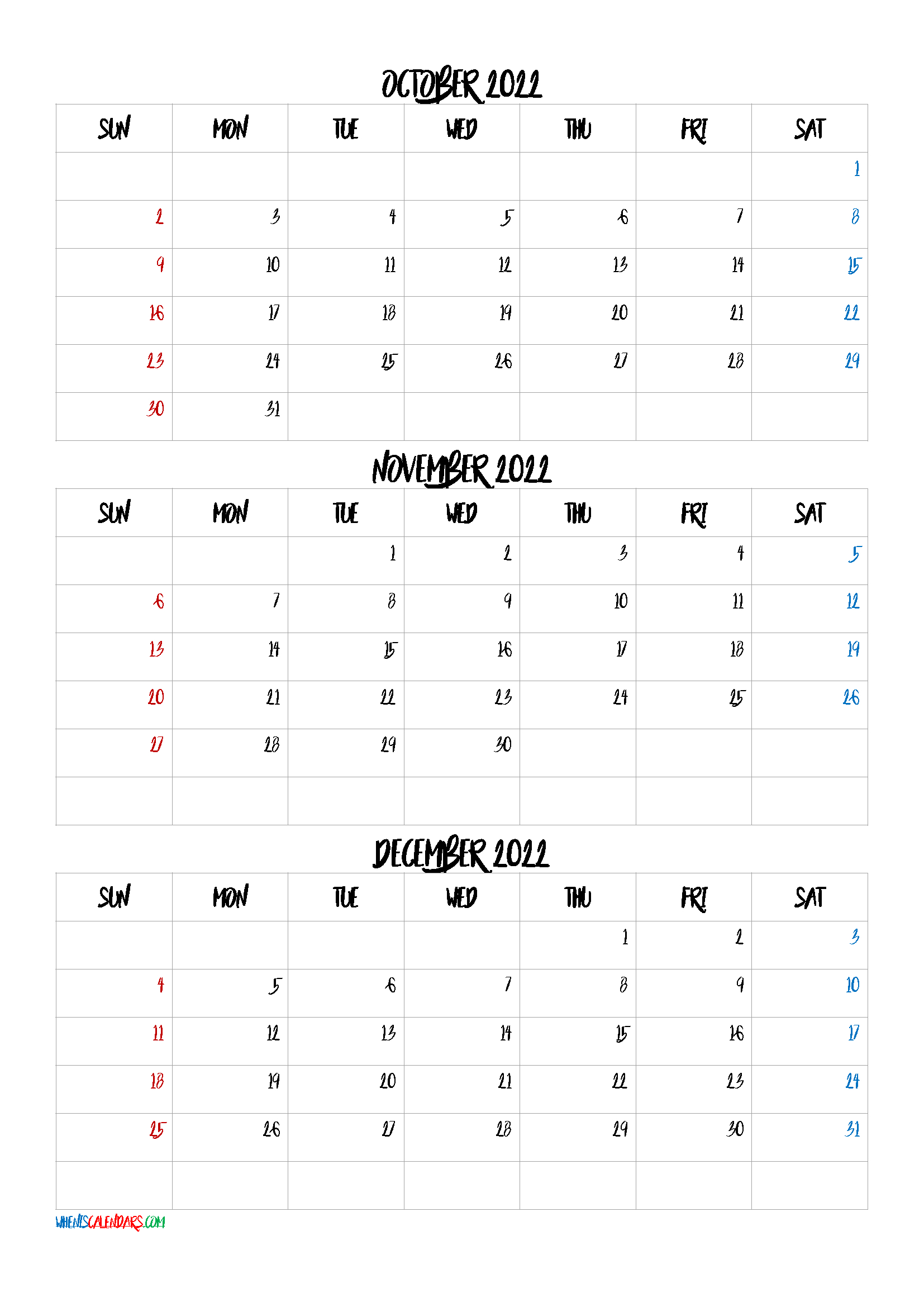 20+ Calendar 2022 Printable - Free Download Printable