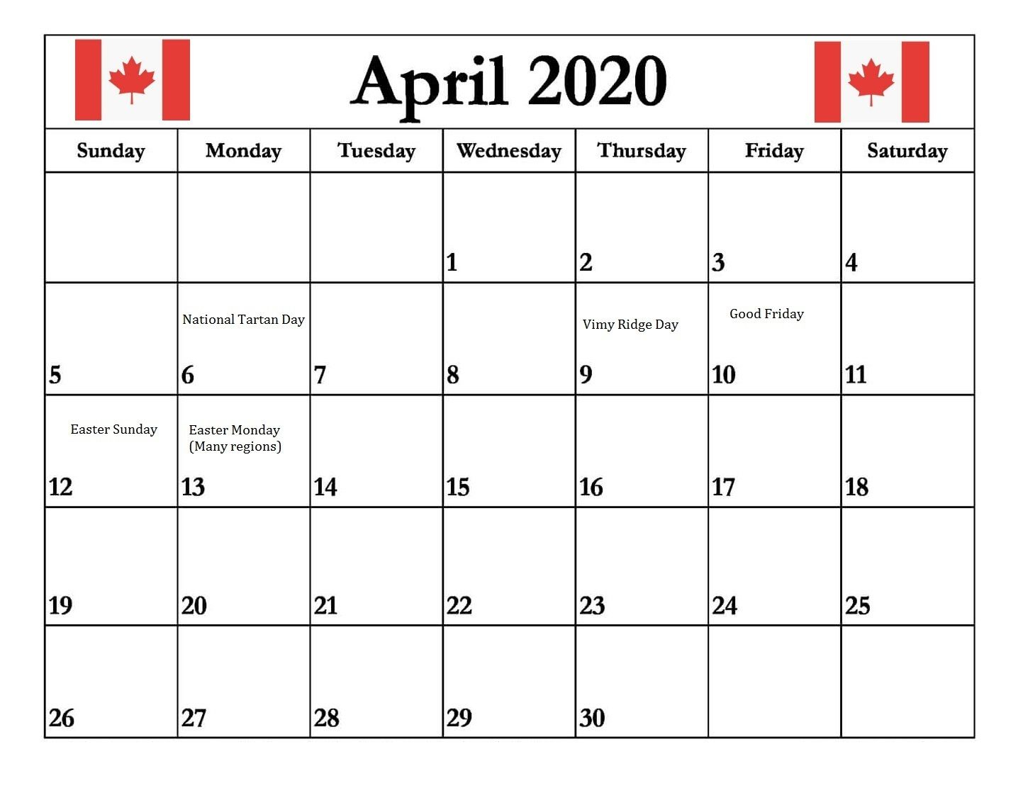 20+ December 2021 Calendar Canada - Free Download