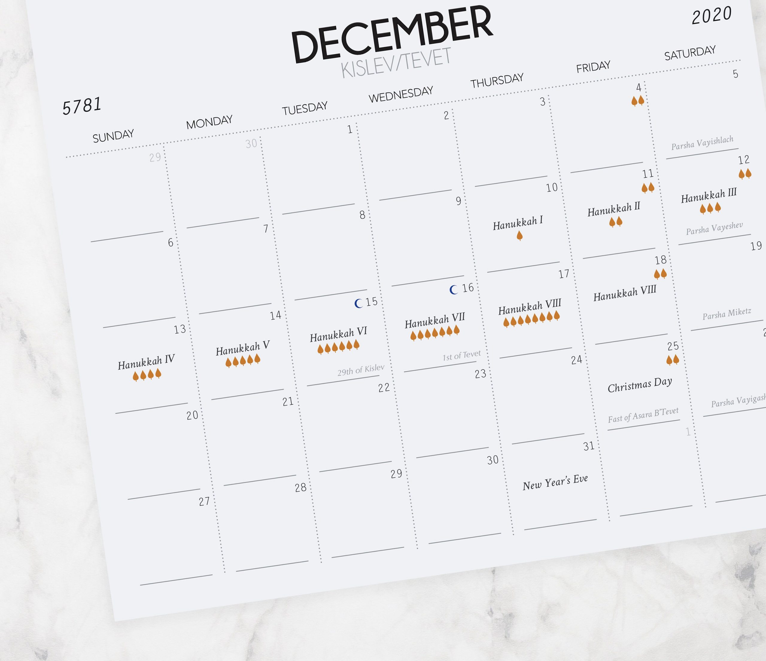2022 American Jewish Printable Calendar Jewish Holidays