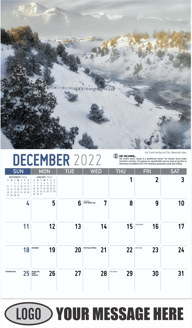 2022 Promotional Calendar | California Scenic | Low As 65¢