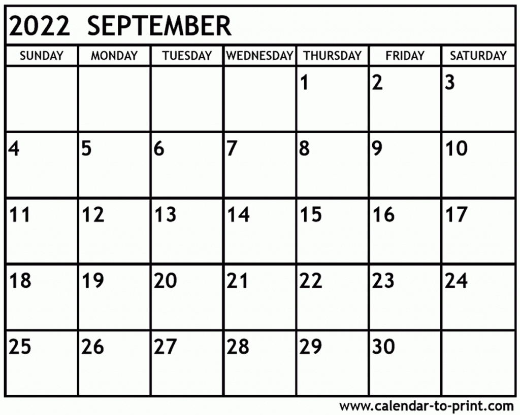 2022 September Calendar Tamil | Printable Calendars 2021