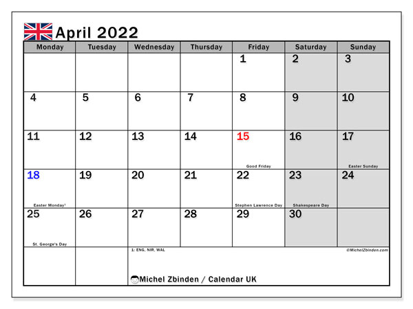 37+ Monthly Calendar 2022 Printable Free Png - All In Here