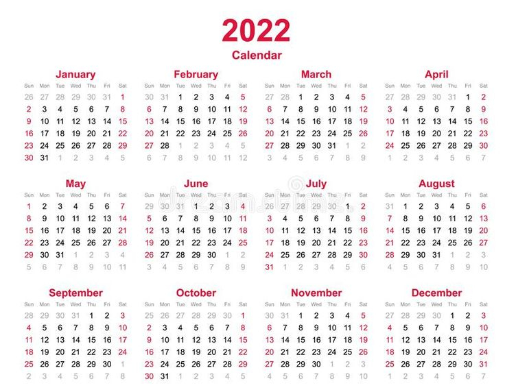 How Many Months Until August 2022 Calendar Template 2022