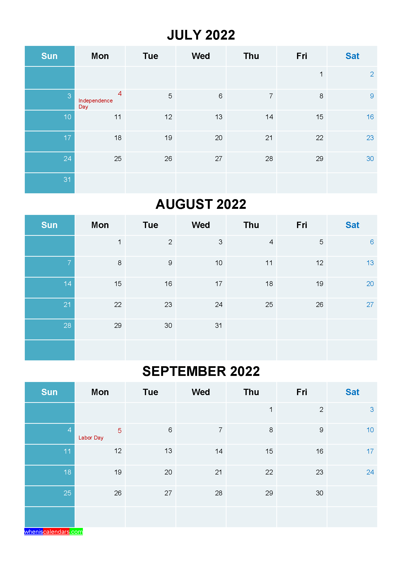 How Many Months Until August 2022 Calendar Template 2022