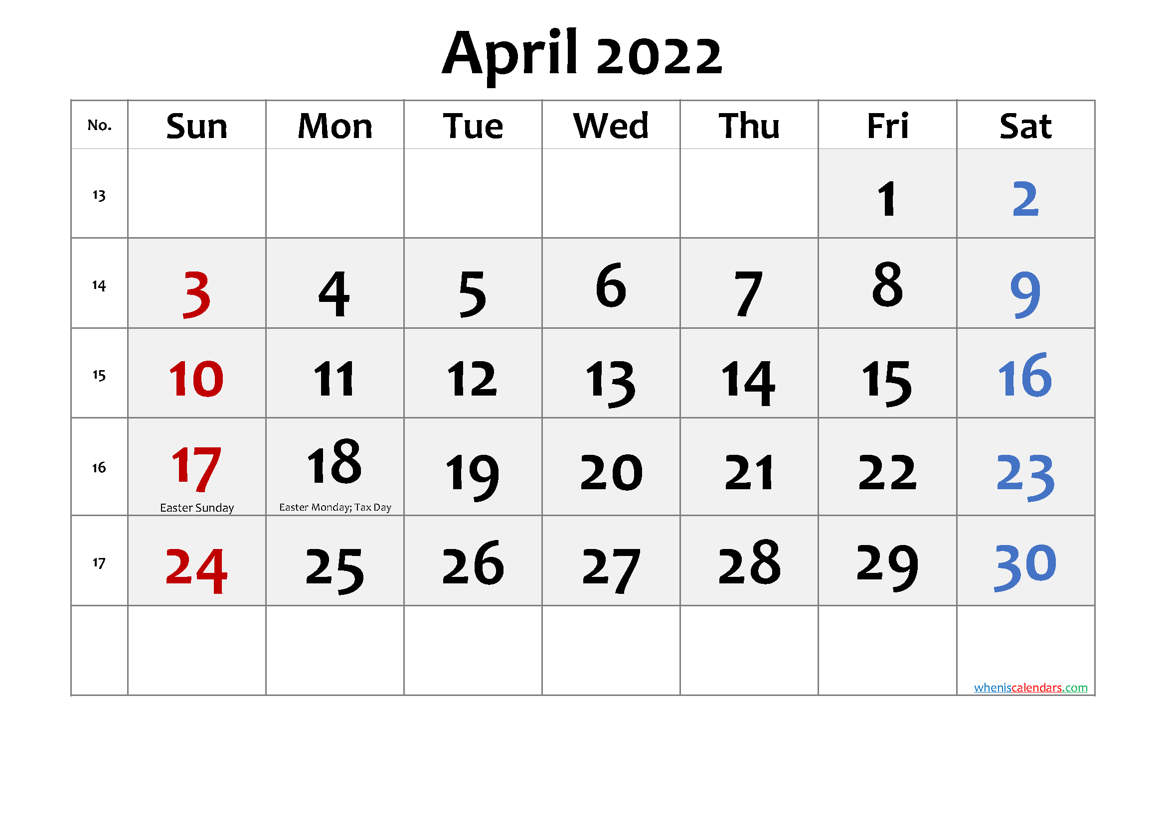 April 2022 Calendar In Memphis Tn - Calendar 2022