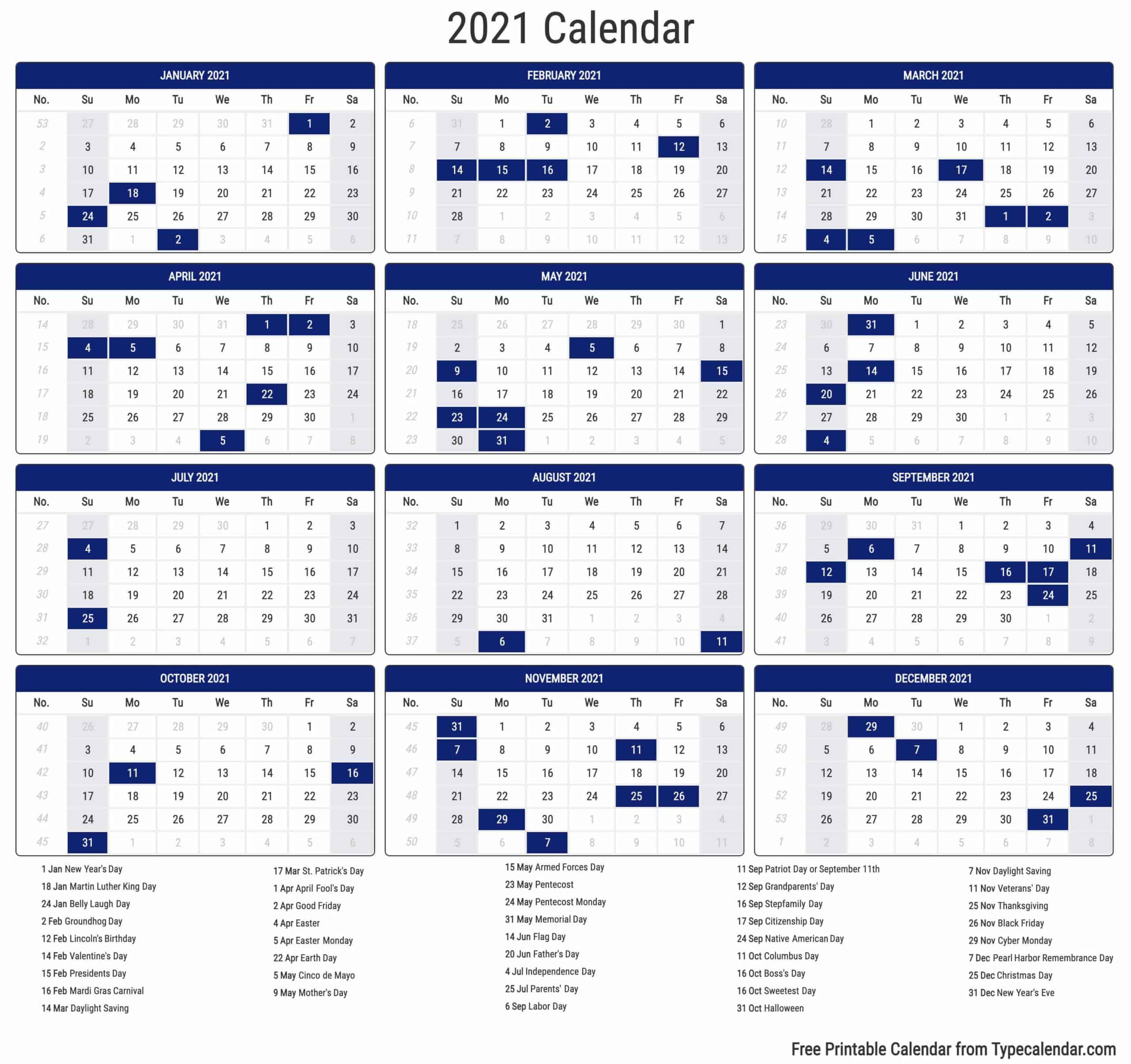 April 2022 Calendar Lincoln&#039;S Birthday