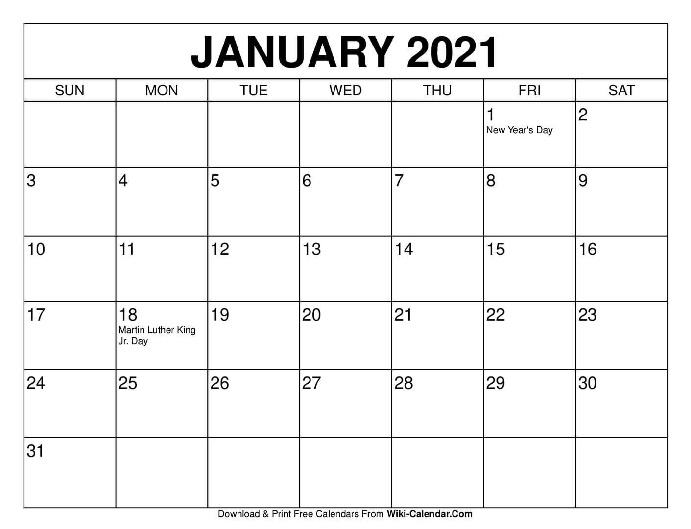 August 2021 Printable Calendar Wiki | Printable March