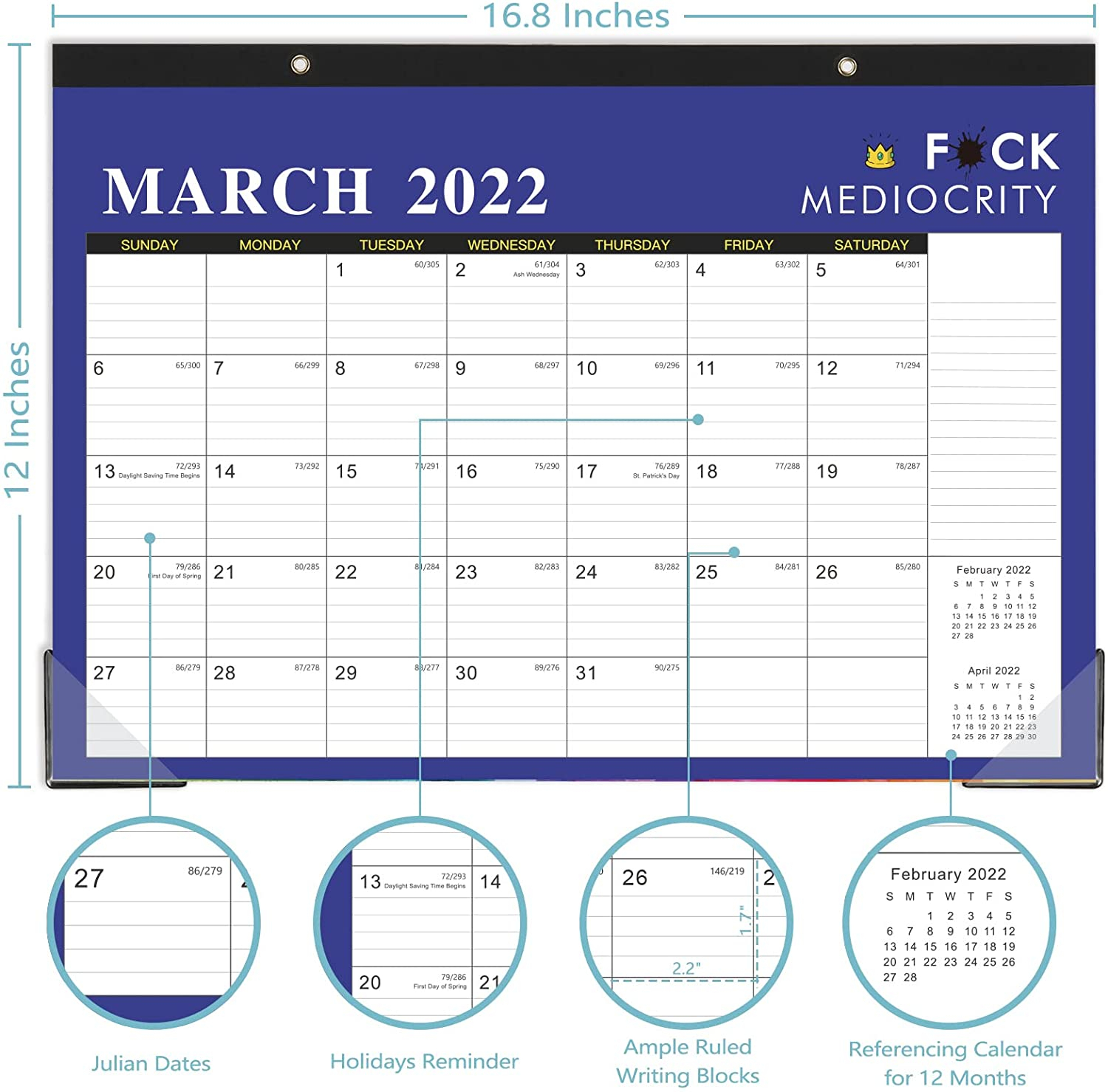 Buy 2022-2023 Desk Calendar - Desk Calendar 2022-2023