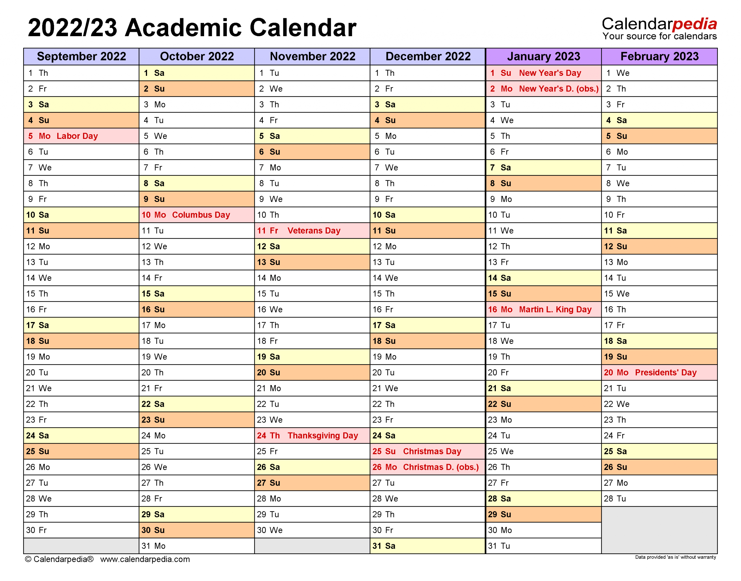 Cal Poly 2025-2026 Academic Calendar - Agnes Arlette