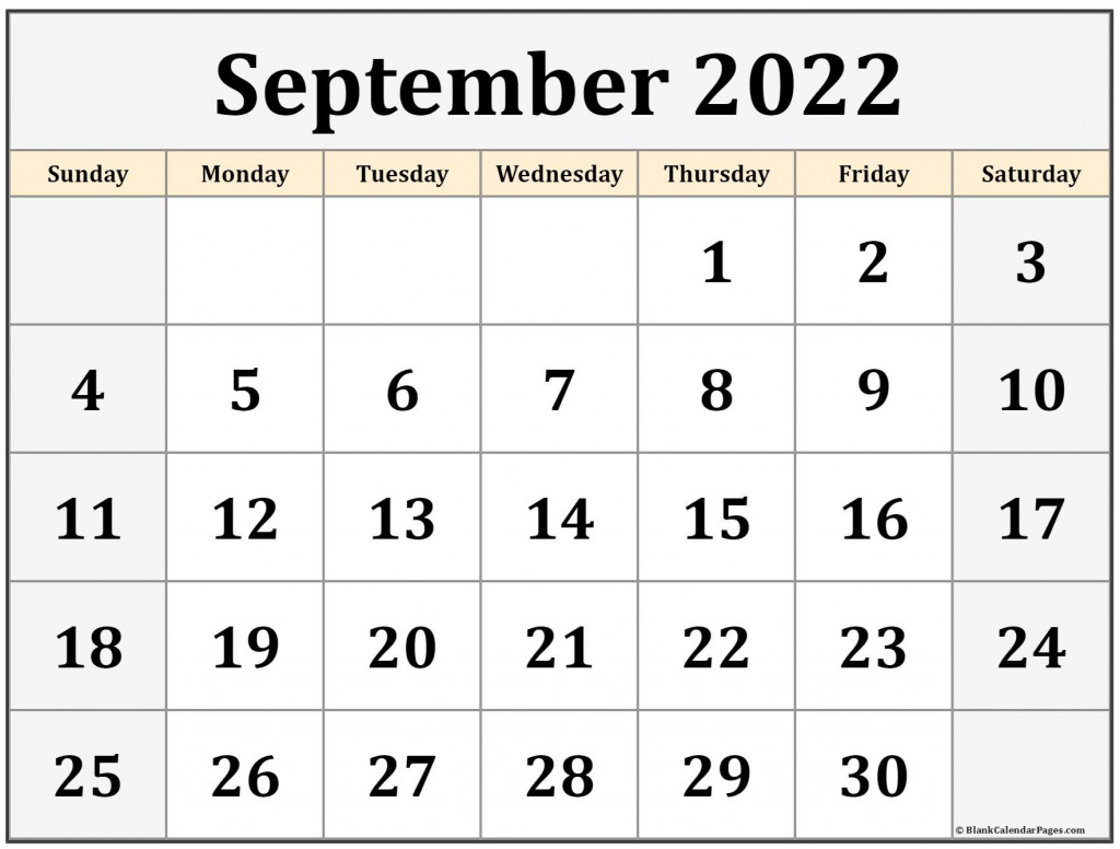 Calendar September 2022 | 2021 Printable Calendars