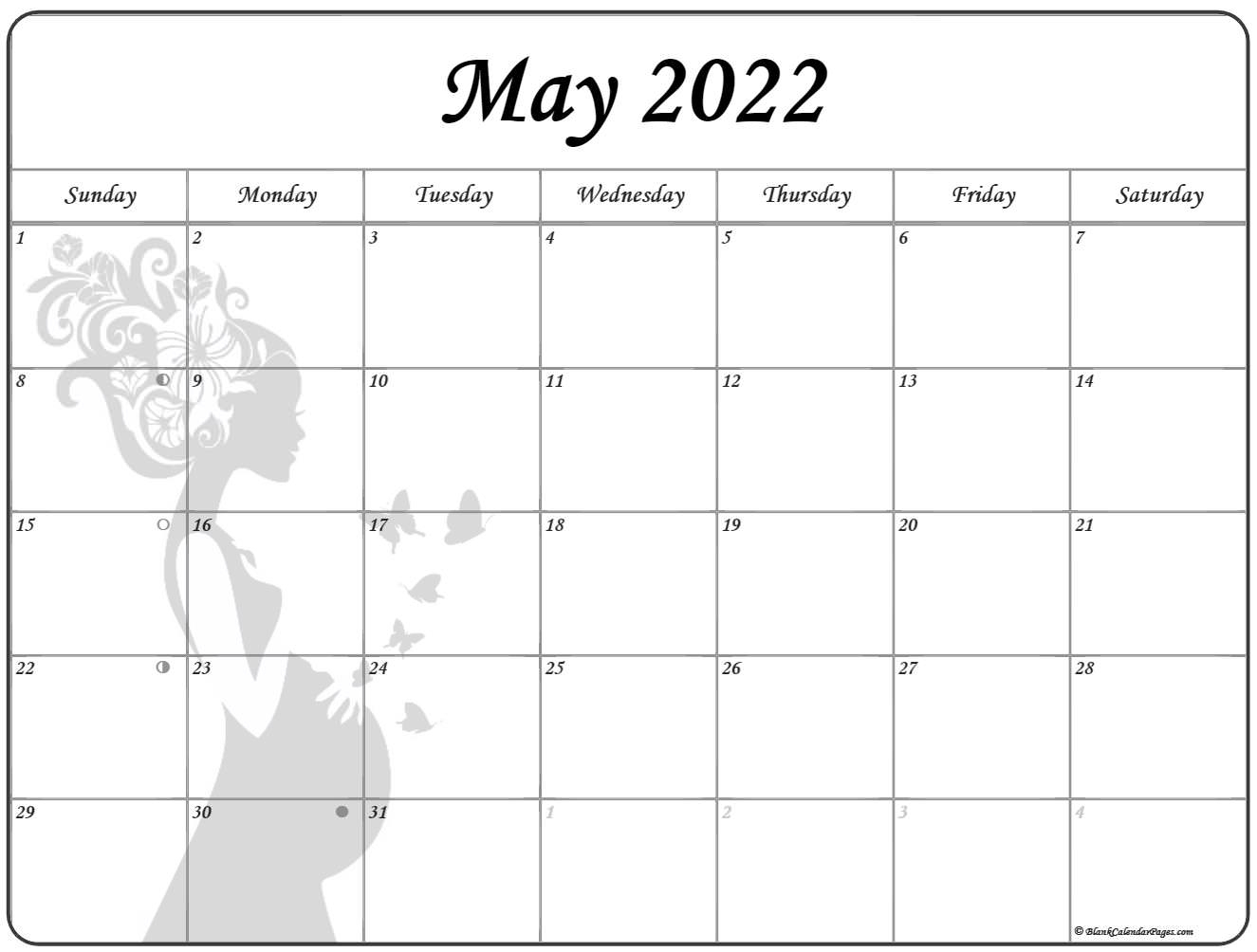 Collection Of May 2022 Photo Calendars With Image Filters