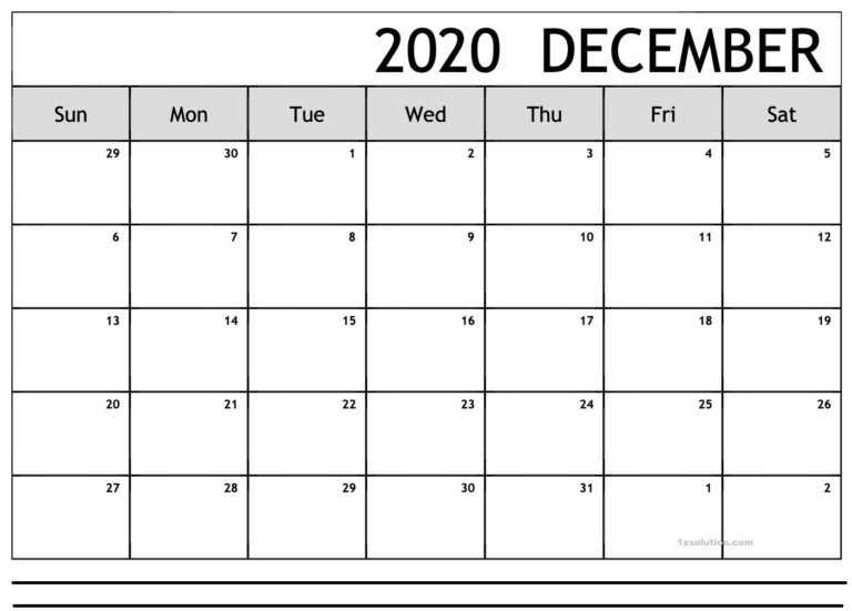 December 2020 | Calendar Template, 2021 Calendar, Excel