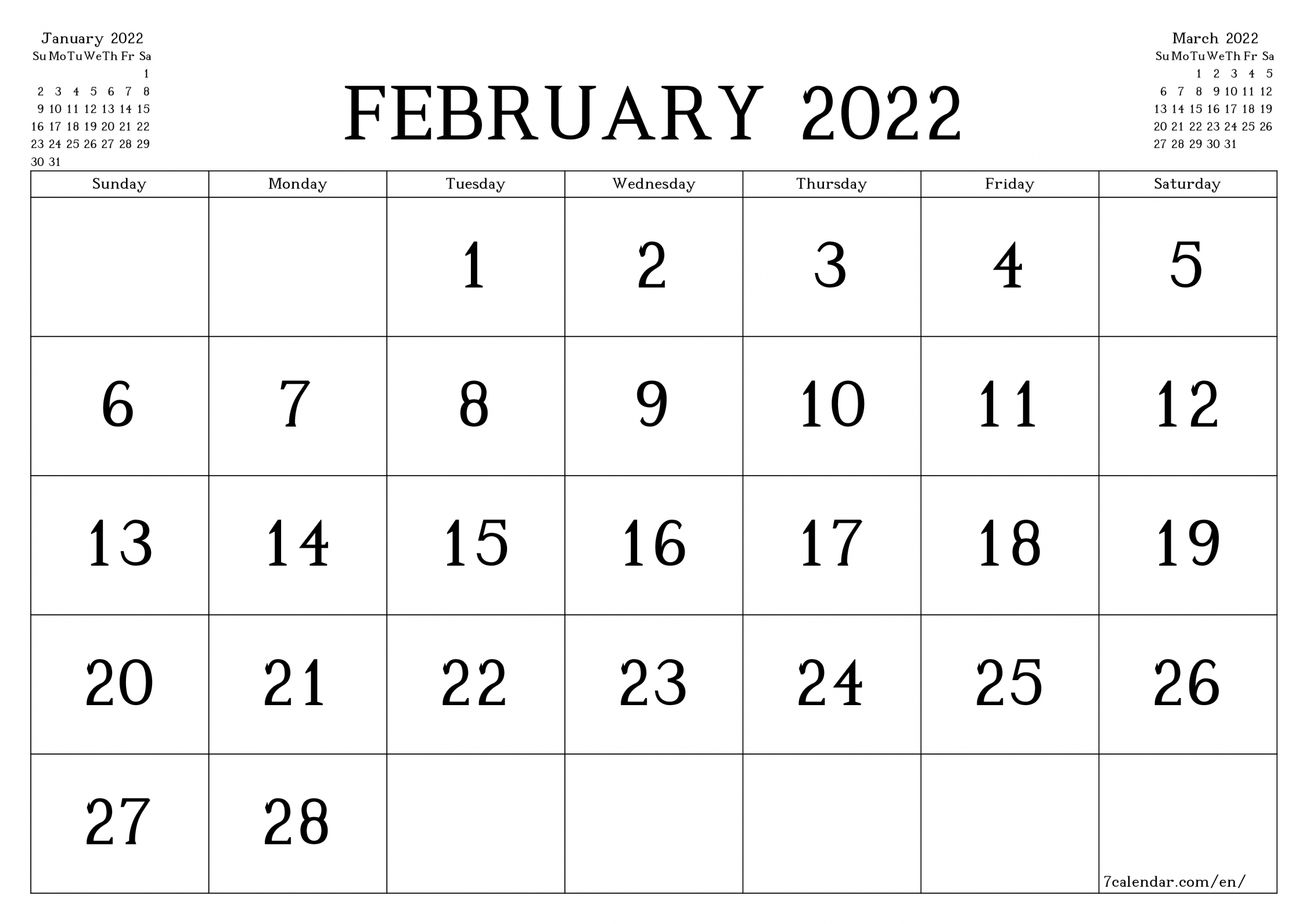 Decorative February 2022 Calendar For Message Boards - August Calendar 2022