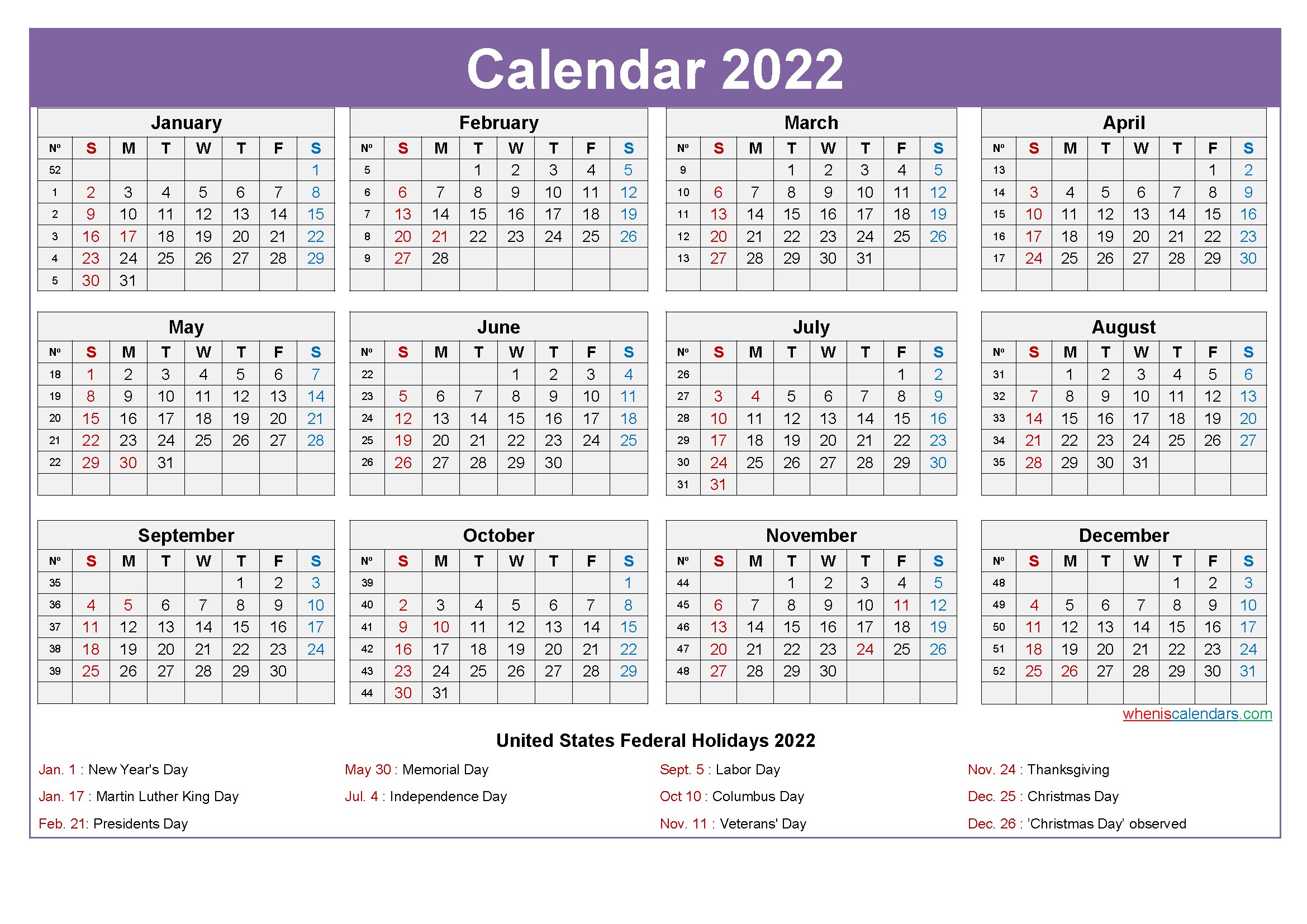 Designingacity: September 2022 Calendar With Holidays