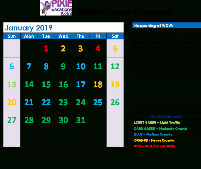 Disney Crowd Calendar November 2022 | Calendar Template 2022