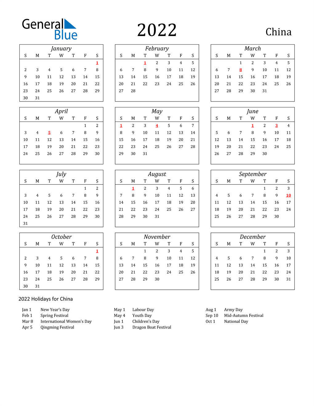 Excel Calendar 2022 With Lunar