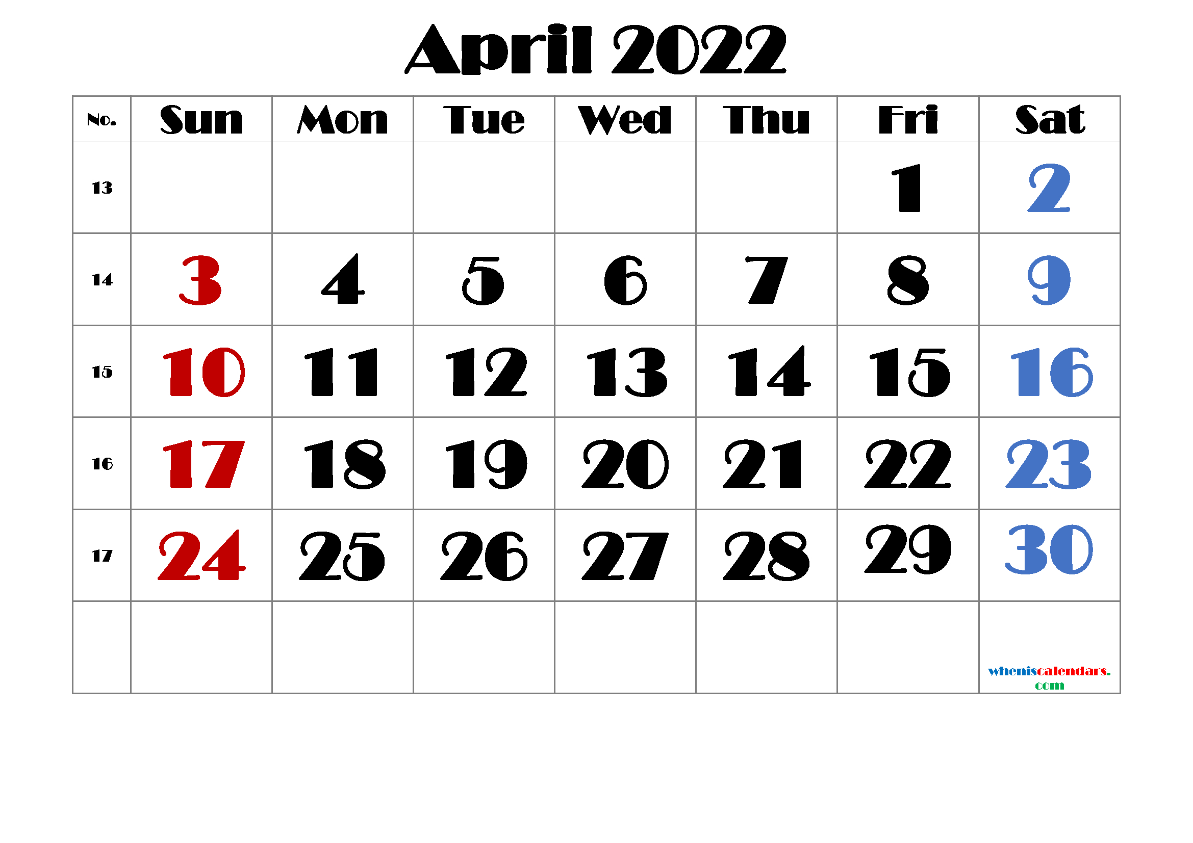 Free Printable Calendar April 2021 2022 And 2023 And More