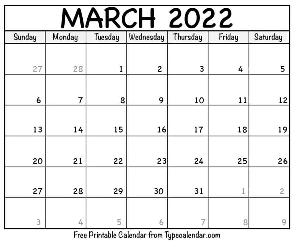 Mahalaxmi Calendar 2022 March Calendar Template 2022