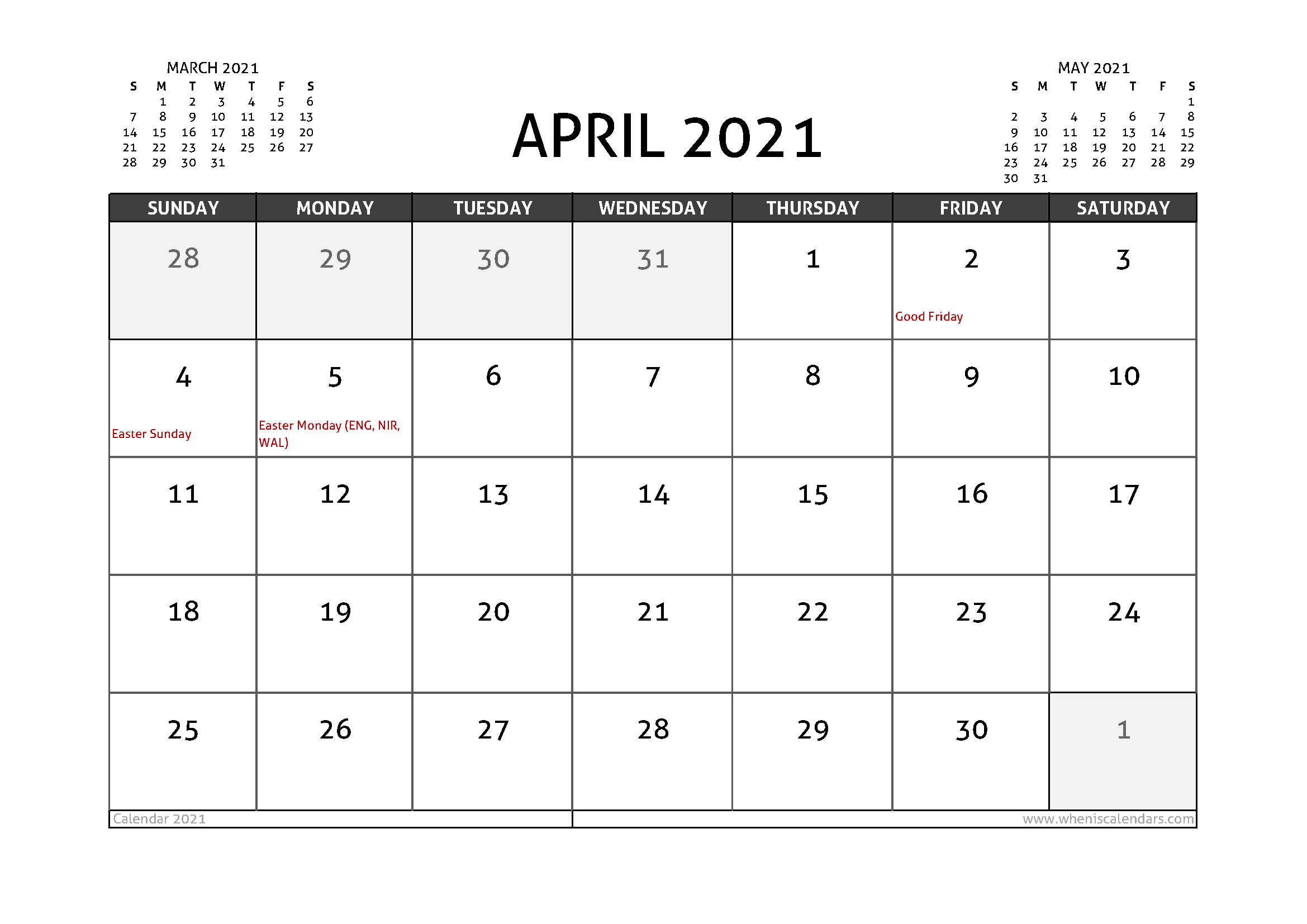 Calendar April 2021 To March 2022 Uk Calendar Template 2022