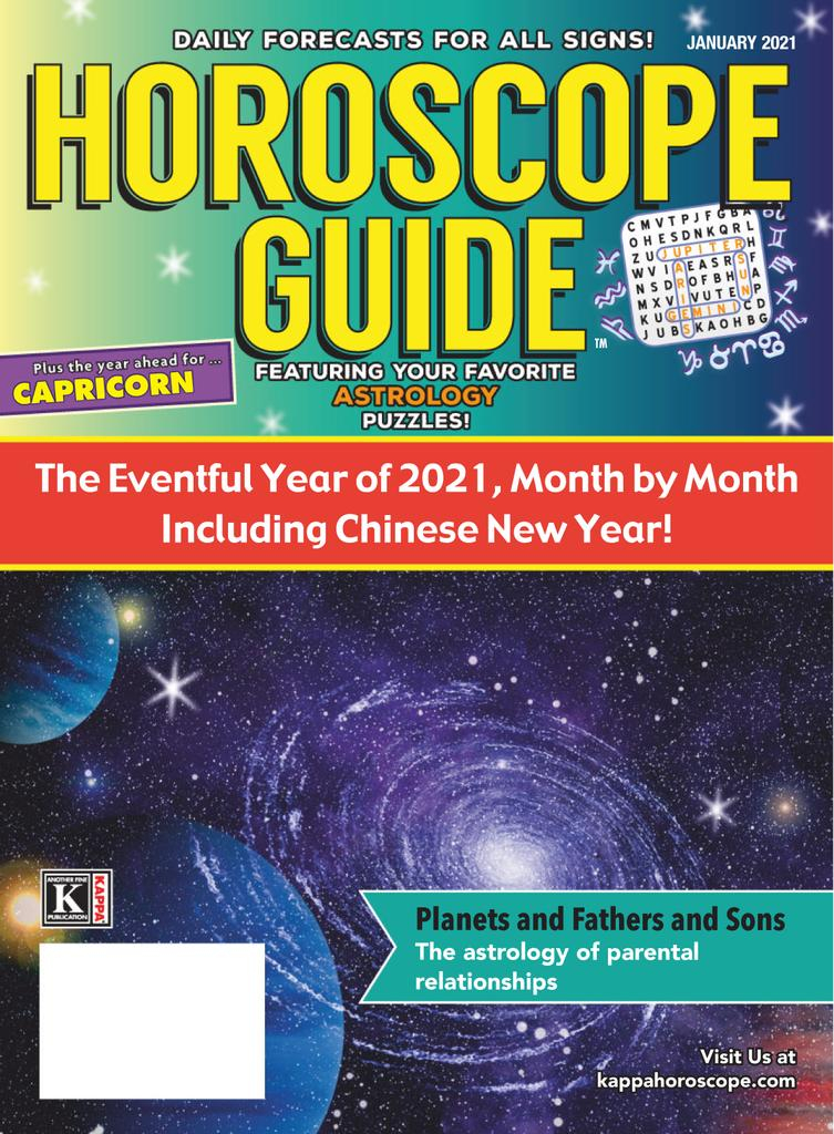 Horoscope Guide - January 2021 Pdf Download Free