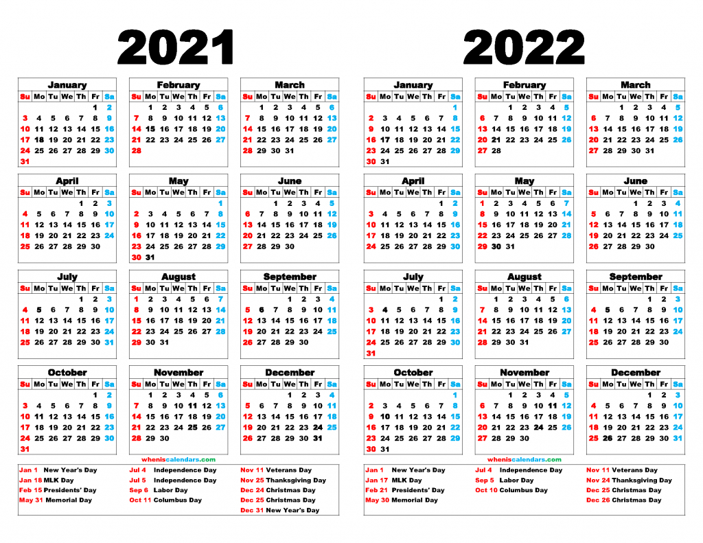 How Many Days In 2021, How Many Weeks In 2021 (Jan1 2021