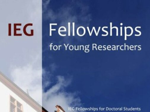 Ieg Fellowships 2021 For Doctoral Study In Germany