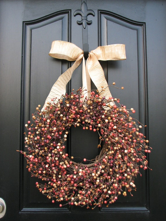 Items Similar To Wreath For January - Berry Wreath - Year