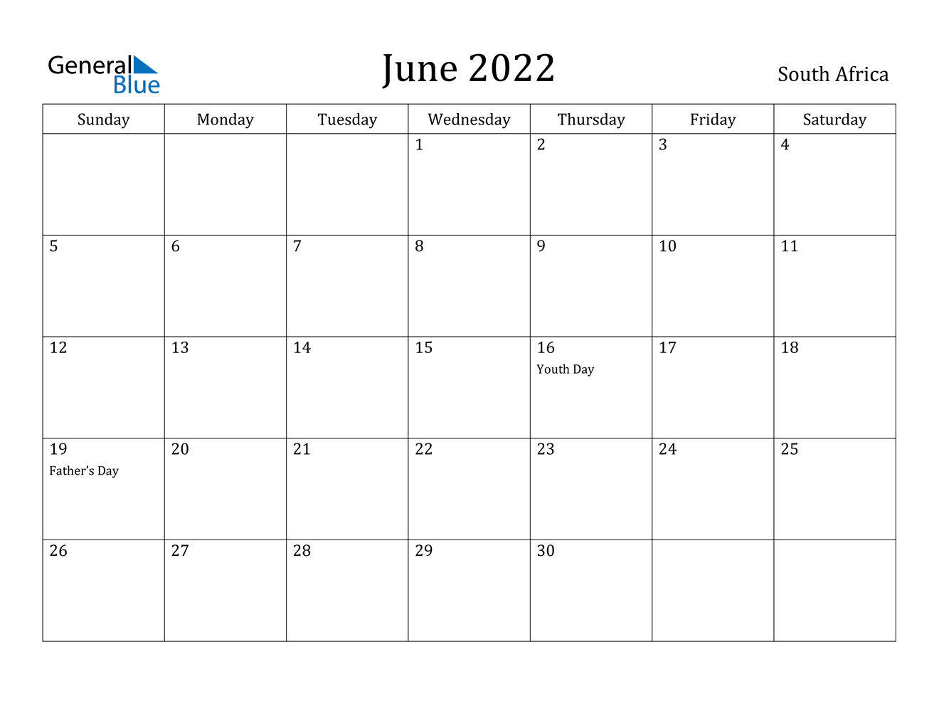 June Calendar Day 2022 | March Calendar 2022