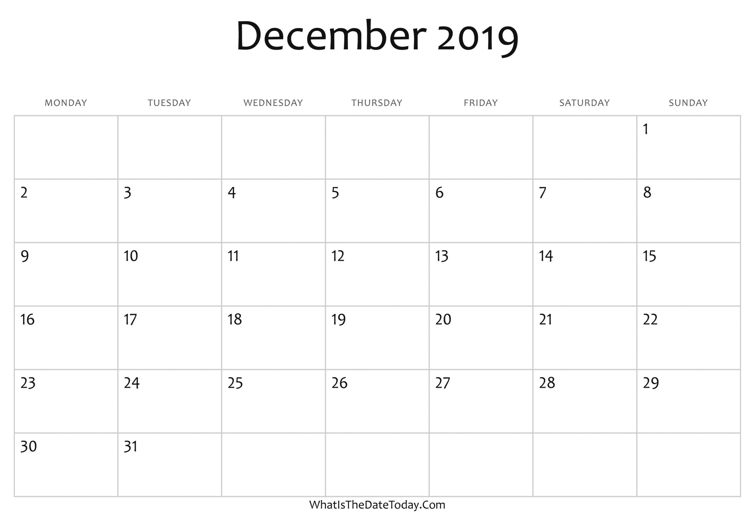 March 2019 Calendar Lala Ramswaroop Más Recientes December