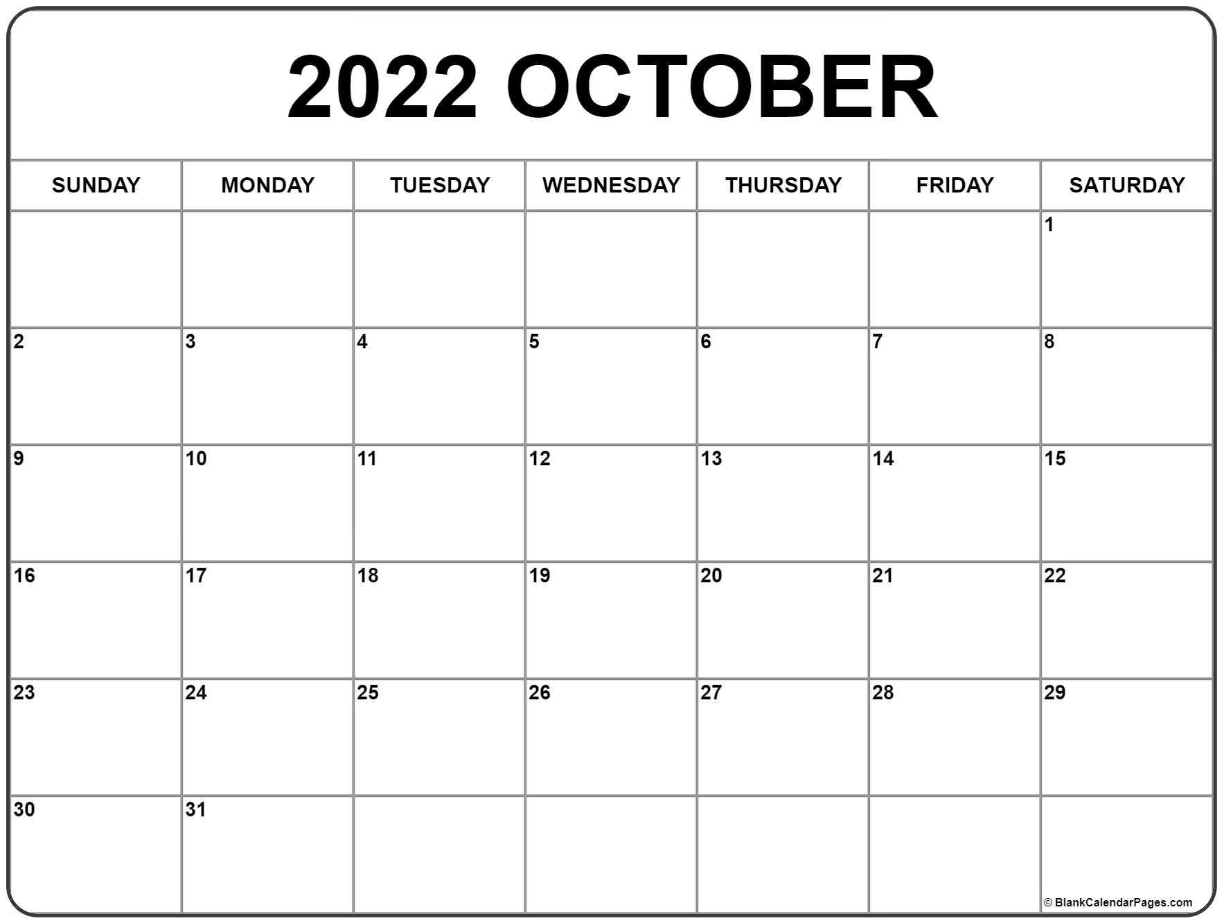 October 2022 Calendar Events - June Calendar 2022