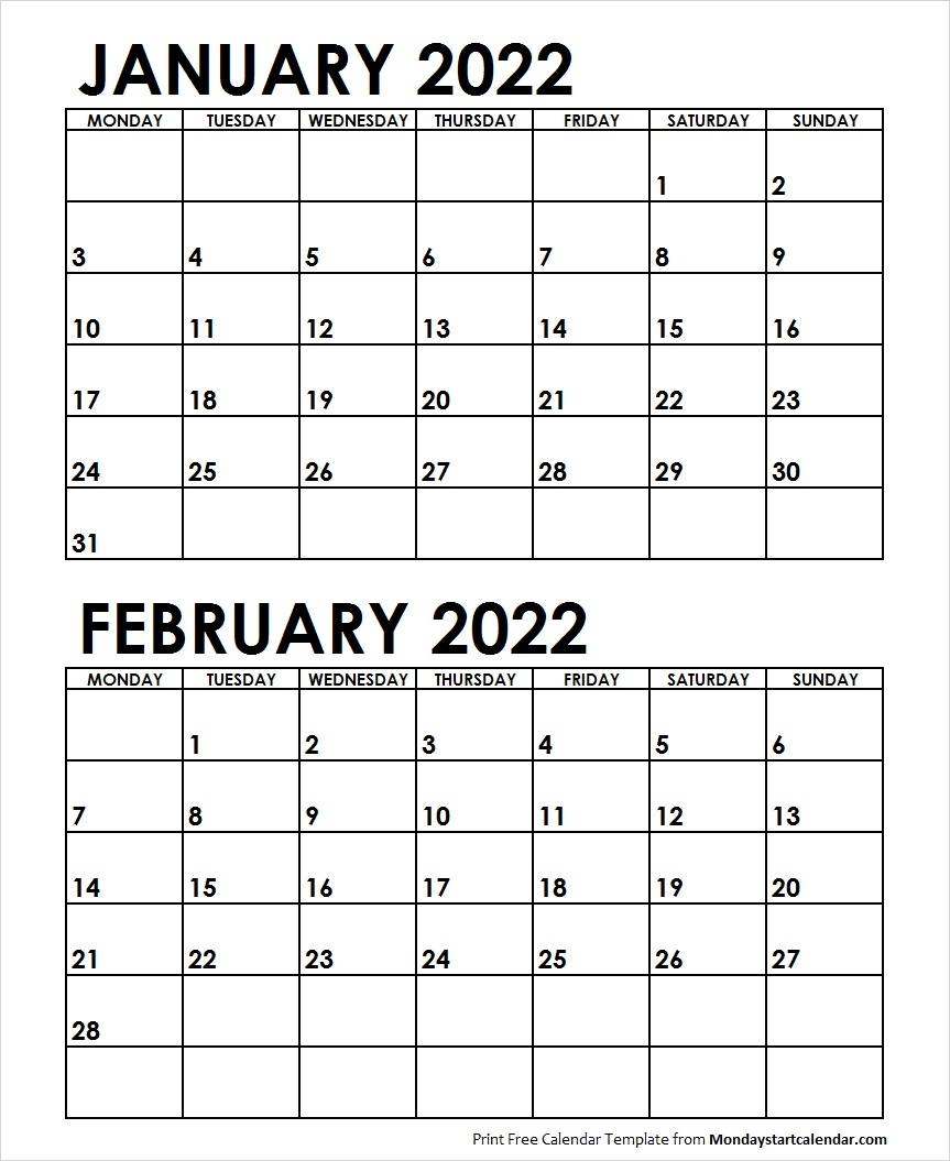 February 14 2022 Calendar | Calendar Template 2023