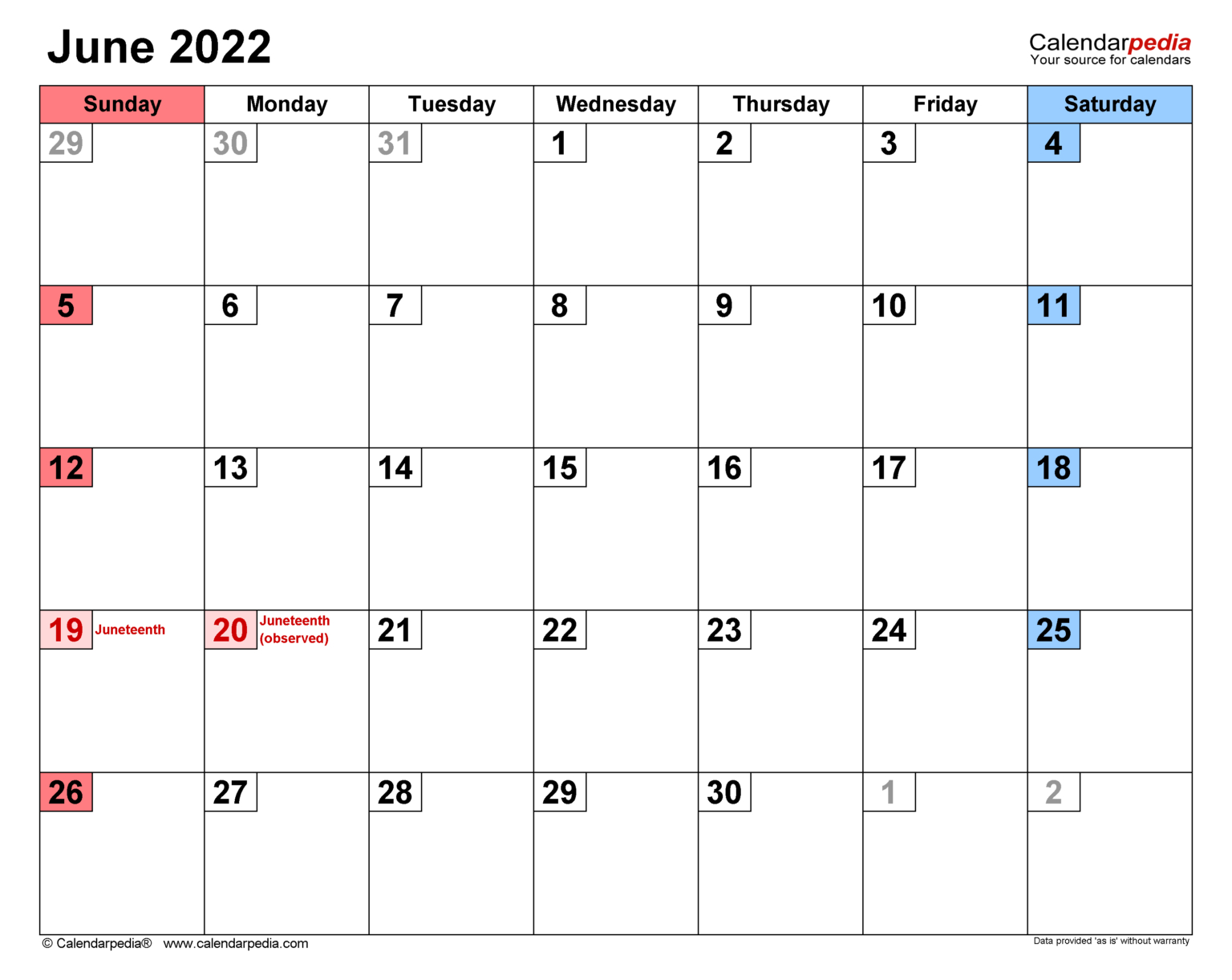 Printable Calendar July 2022 June 2023 - Monthly Calendars