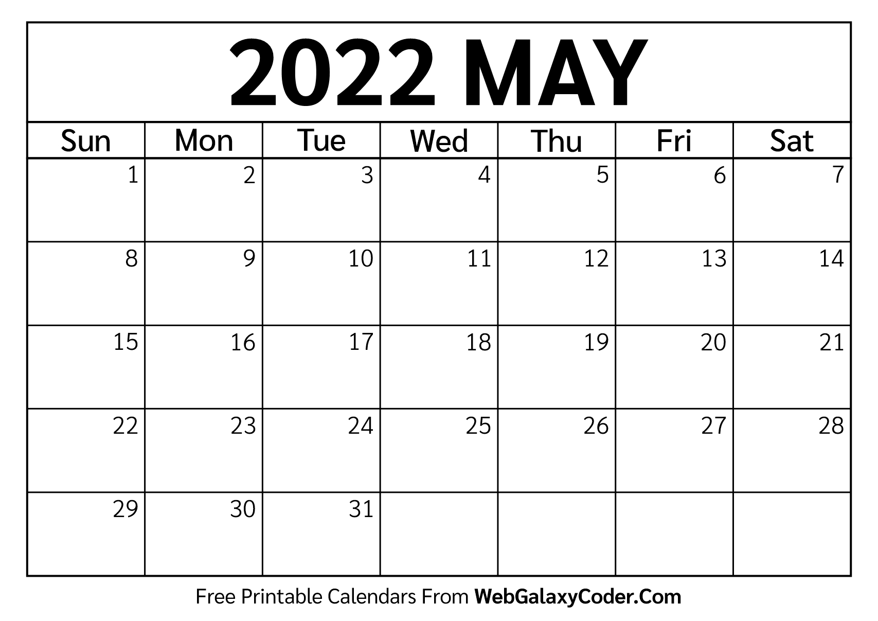 Printable Calendar May 2022 Jewish Holidays