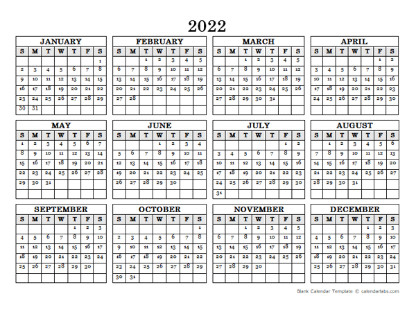 Printable Calendars Free 2022 | Printable Calendar 2021
