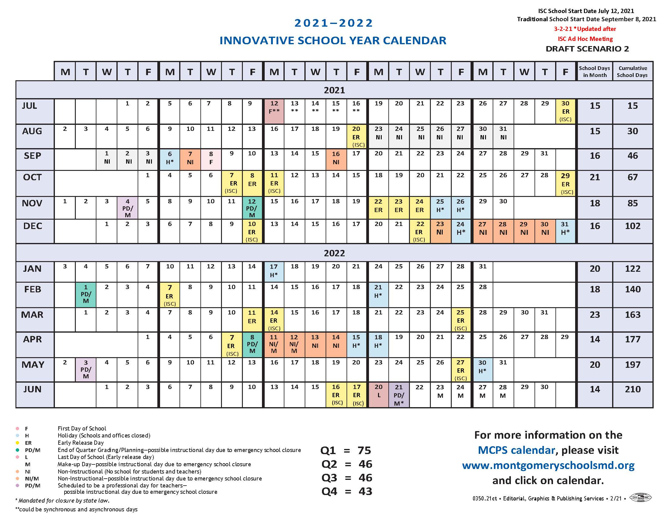 Johnston County Public School Calendar Printable Calendar 2021 2022 Images