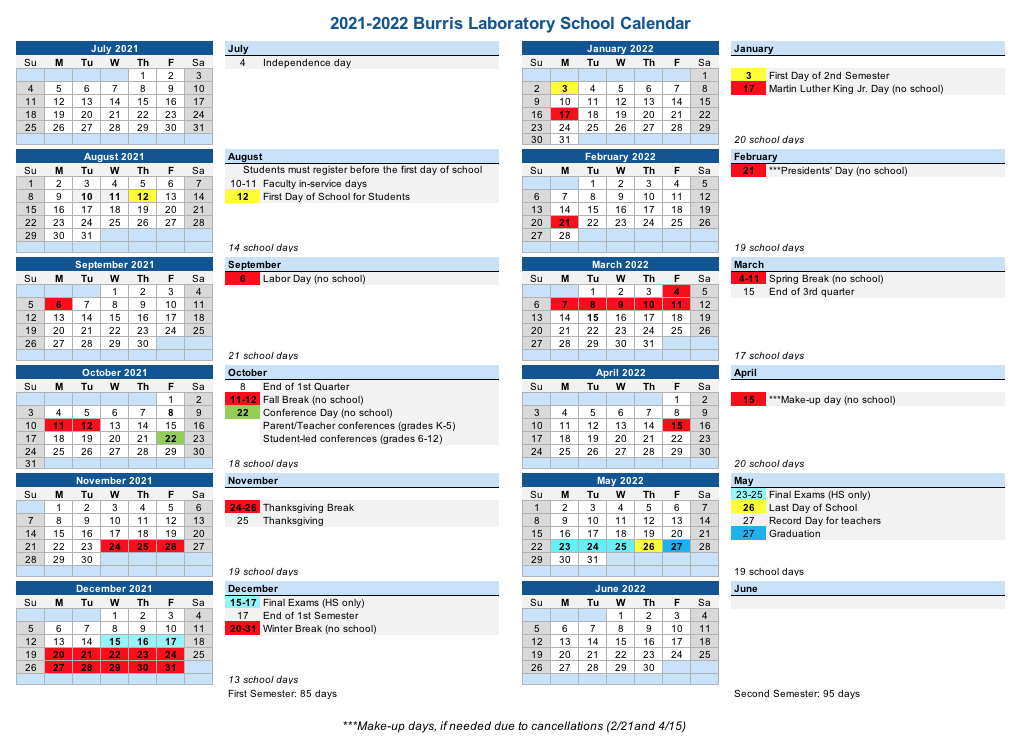 Purdue University Academic Calendar March 2022 - July