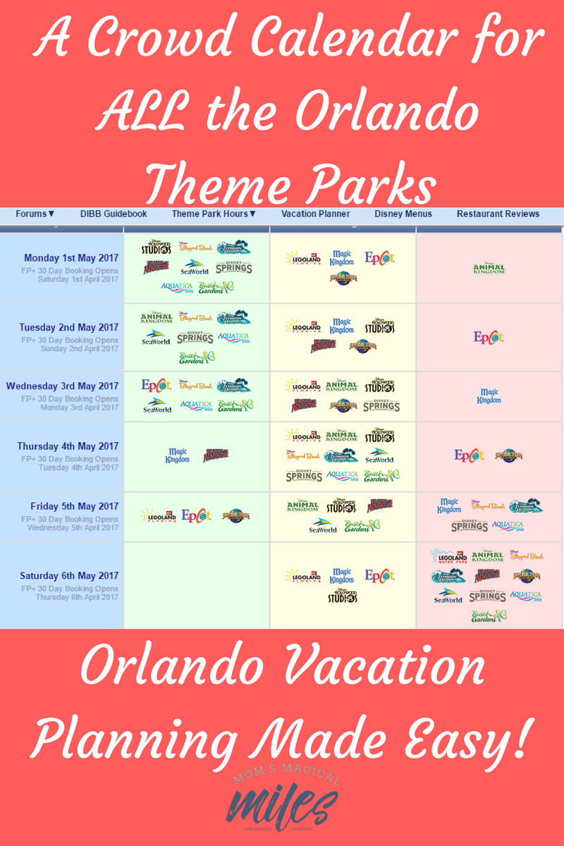 Seaworld Orlando Crowd Calendar 2021 | Printable March