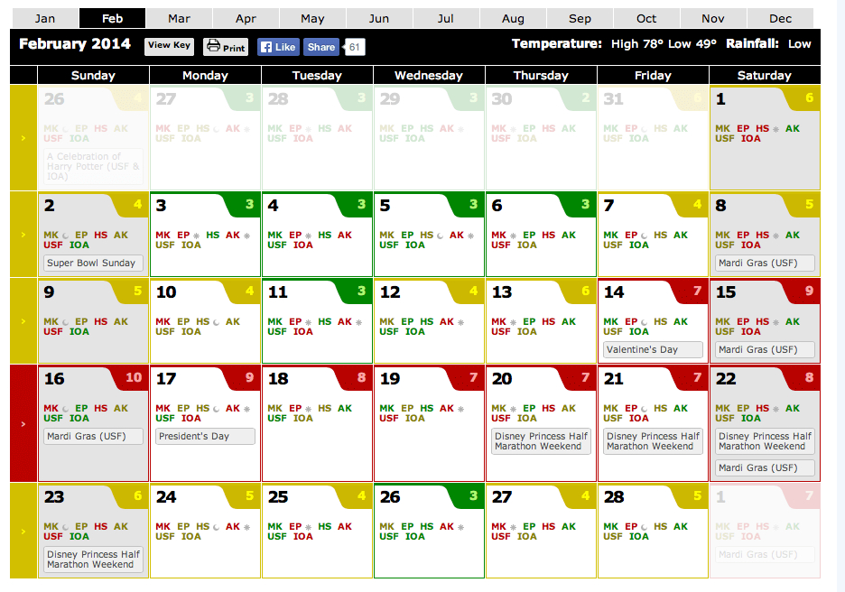 Seaworld Orlando Crowd Calendar 2022 - December Calendar 2022