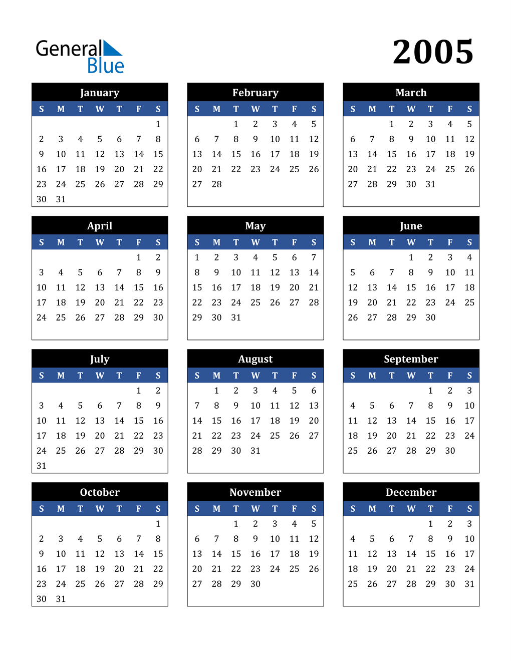 September 8 2005 Calendar 2022 [Revised Calendar] - Javier