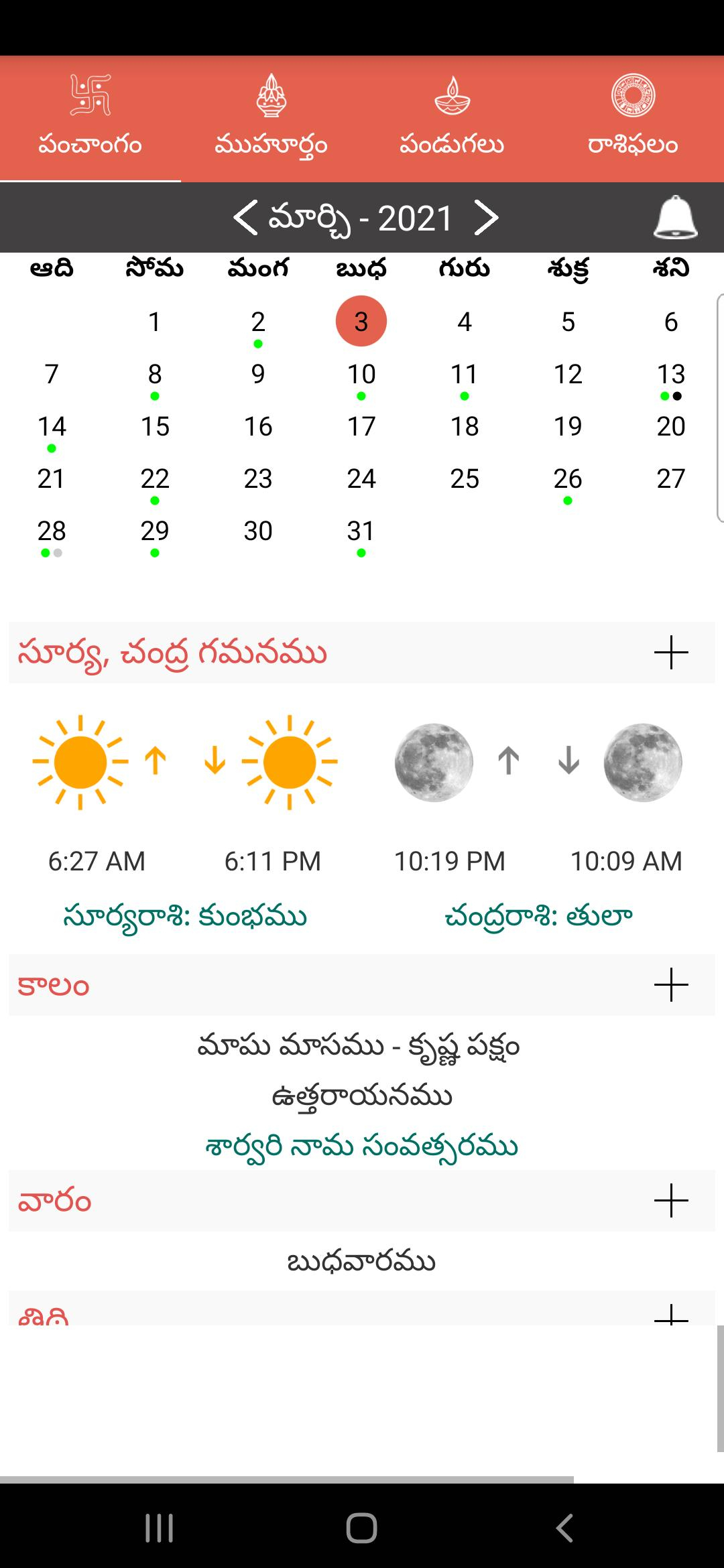 Telugu Calendar 2022 For Android - Apk Download