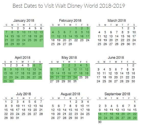 The Best Time To Go To Disney World In 2021 &amp; 2022 + Free