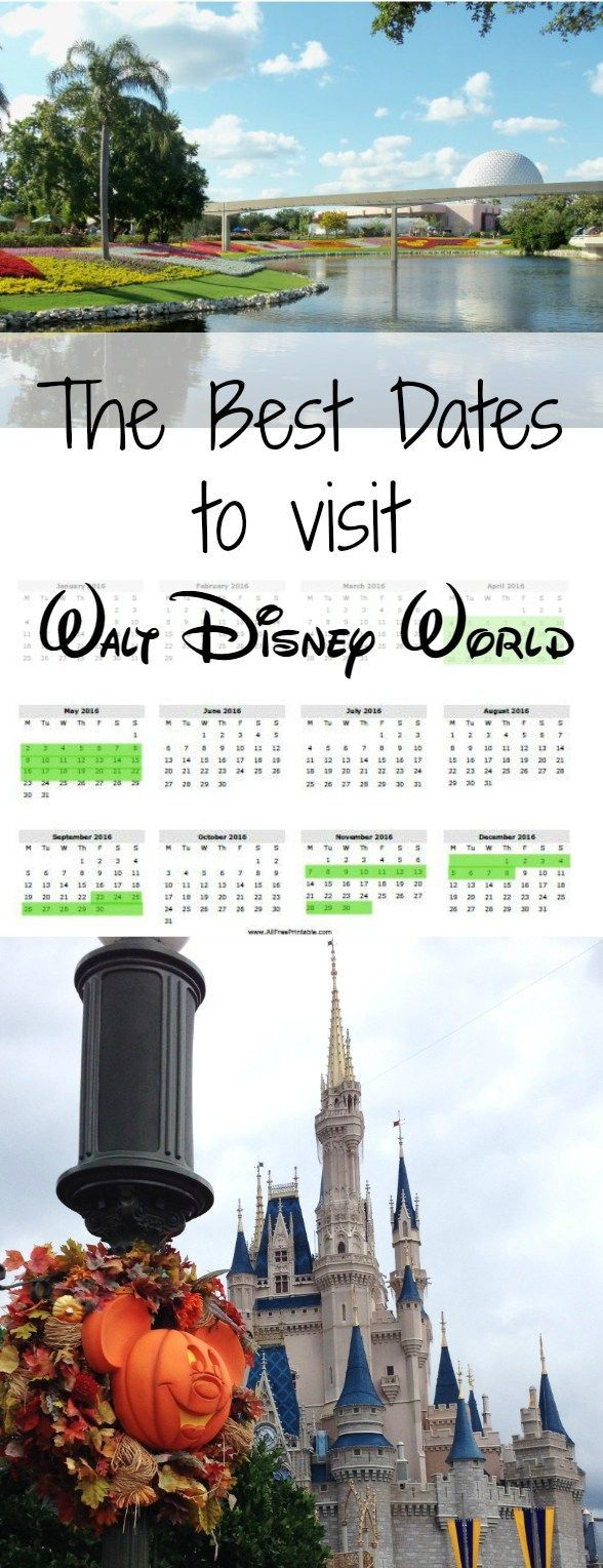 The Best Time To Go To Disney World In 2021 &amp; 2022 + Free