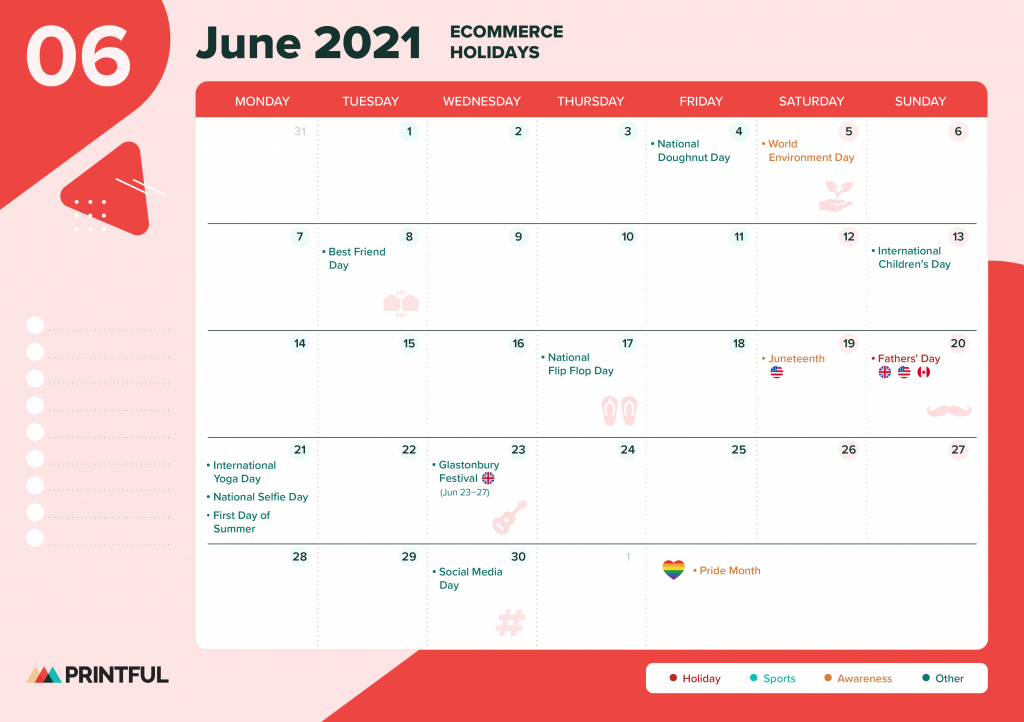 The Ultimate 2021 Ecommerce Holiday Calendar [Editable